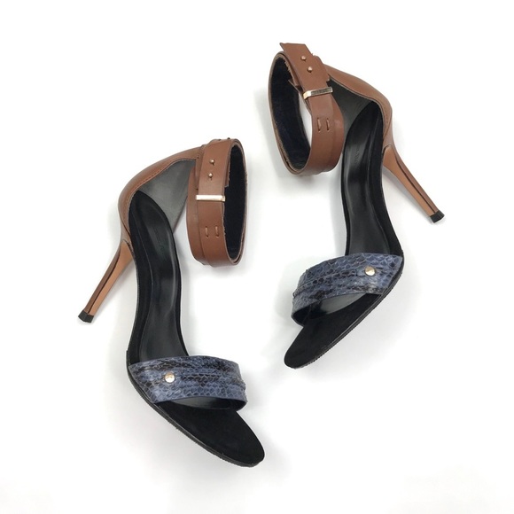 NEW {Rachel Roy} Osana Snake Ankle-Wrap Sandal - Picture 2 of 8